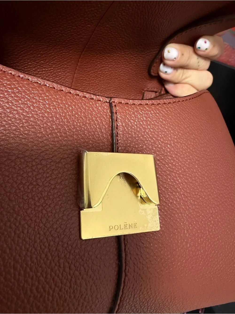 Polene Mokki Mini EDITION TEXTURED TERRACOTTA
